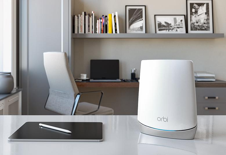 NETGEAR Orbi 750 Series Tri-band WiFi 6 Mesh Add-on Satellite, 4.2Gbps - AX4200 WiFi (RBS750) Satellite Only