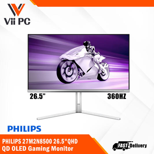 PHILIPS 27M2N8500 26.5"QHD, Flatscreen, 360Hz, QD OLED Gaming Monitor