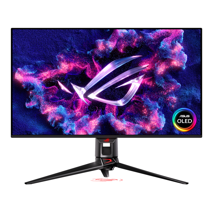 ASUS ROG Swift OLED PG32UCDM 32" Gaming Monitor (31.5" view, 4K UHD(3840x2160), QD-OLED, 240Hz, 0.03ms(GTG), G-SYNC, custom heatsink, graphene film, uniform brightness, 99%DCI-P3, 90W Type-C) (*Pre-Order 30days)