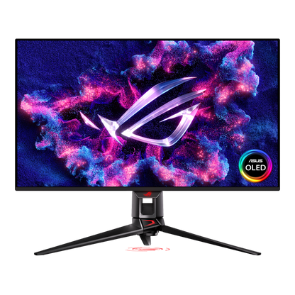 ASUS ROG Swift OLED PG32UCDM 32" Gaming Monitor (31.5" view, 4K UHD(3840x2160), QD-OLED, 240Hz, 0.03ms(GTG), G-SYNC, custom heatsink, graphene film, uniform brightness, 99%DCI-P3, 90W Type-C) (*Pre-Order 30days)