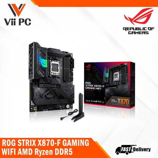 ASUS ROG STRIX X870-F GAMING WIFI AMD Ryzen 9000 Series DDR5 Motherboard