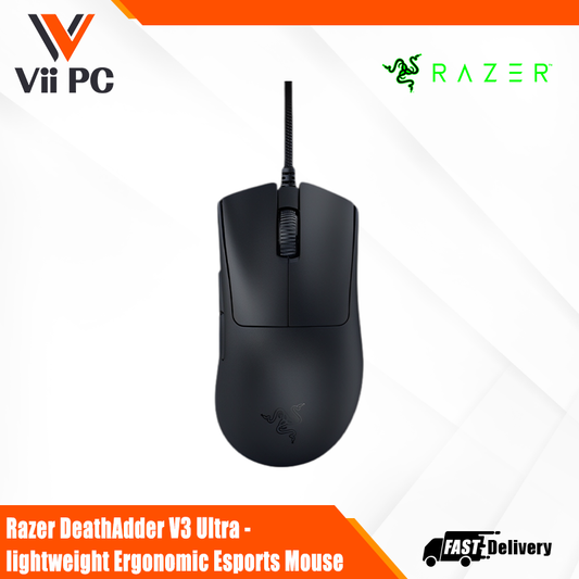 Razer DeathAdder V3 Ultra - lightweight Ergonomic Esports Mouse - Black