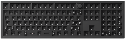 Keychron Q6 Max QMK/VIA Wireless Custom Mechanical Keyboard Barebone Knob - Black/White