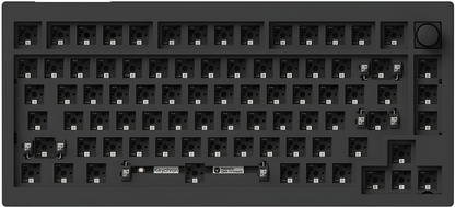 Keychron V1/V3/V5/V6 Max QMK/VIAWireless Custom Mechanical Keyboard Barebone Knob - Carbon Black