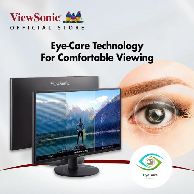 ViewSonic VA2432-MHD 24” IPS Monitor Featuring Display Port, HDMI and Speakers