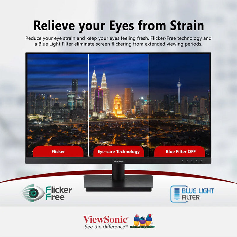 ViewSonic VA3209-MH 32” Full HD, 75Hz, IPS Monitor with Built-In Speakers