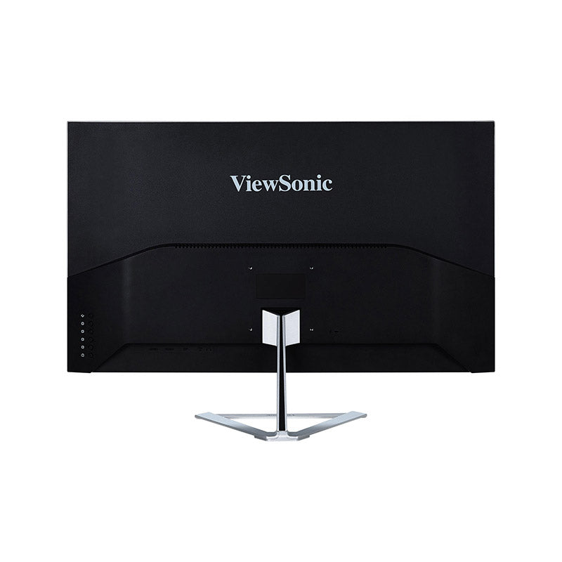 ViewSonic VX3276-2K-MHD 32" WQHD (2560x1440), SuperClear® IPS, QHD Monitor with Frameless bezel, Dual integrated speakers, HDMI DisplayPort and Mini DisplayPort, Silver