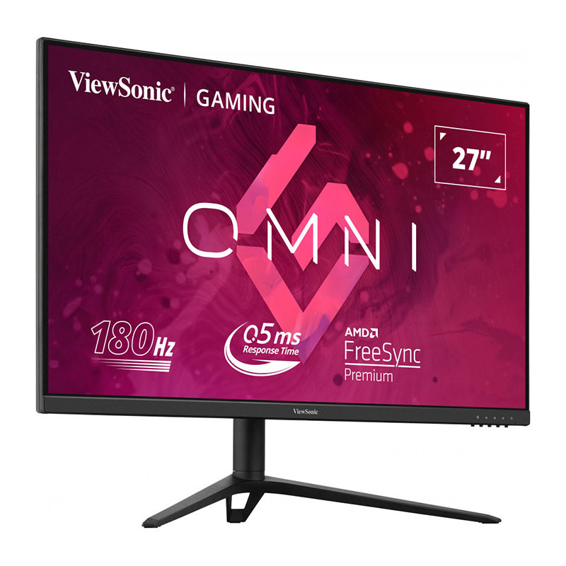 ViewSonic VX2728J 27” FHD, 0.5ms, 180Hz, Fast IPS HDR10, AMD FreeSync Premium, VESA Adaptive Sync and clearMR, Full Ergonomic Gaming Monitor