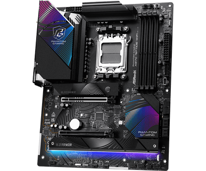 ASROCK X870 Riptide WiFi AM5 Ryzen™ 9000 Series Processors WIFI7 DDR5 ATX Gaming Motherboard