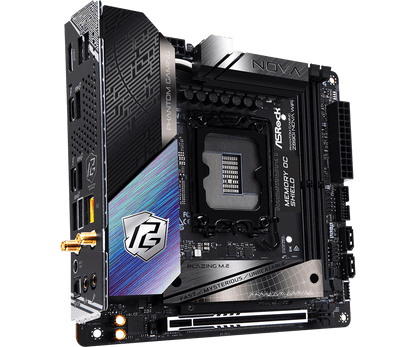 ASRock Z890I Nova WiFi 7 Intel® Core™ Ultra Processors Mini-ITX Gaming Motherboard