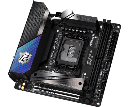 ASRock Z890I Nova WiFi 7 Intel® Core™ Ultra Processors Mini-ITX Gaming Motherboard