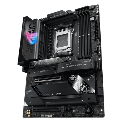 ASUS ROG STRIX X870E-E GAMING WIFI AM5 ATX Motherboard + AMD Ryzen™ 7 9800X3D Desktop Processor BUNDLE