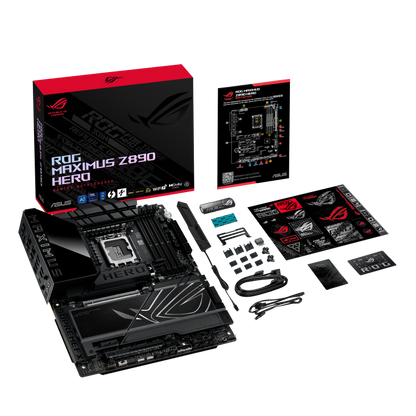 ASUS ROG MAXIMUS Z890 HERO GAMING WIFI AM5 ATX Motherboard + Intel® Core™ Ultra 9 Processor 285K BUNDLE