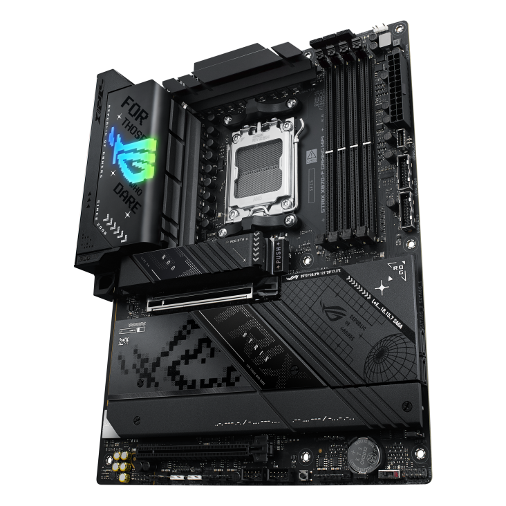 ASUS ROG STRIX X870-F GAMING WIFI AM5 ATX Motherboard + AMD Ryzen™ 7 9800X3D Desktop Processor BUNDLE