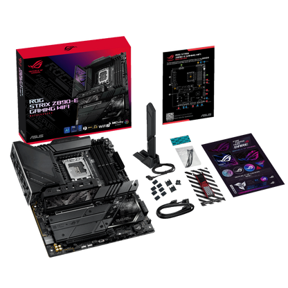 ASUS ROG STRIX Z890-E GAMING WIFI AM5 ATX Motherboard + Intel® Core™ Ultra 9 Processor 285K BUNDLE