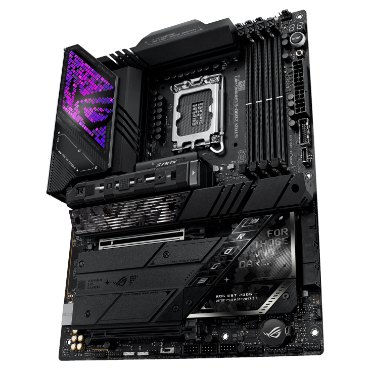 ASUS ROG STRIX Z890-E GAMING WIFI AM5 ATX Motherboard + Intel® Core™ Ultra 9 Processor 285K BUNDLE