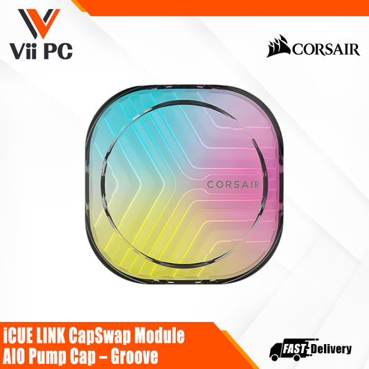 Corsair iCUE LINK CapSwap Module AIO Pump Cap – Groove