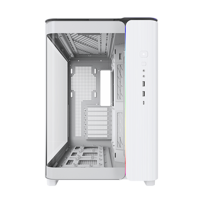 MONTECH KING 95 WHITE Tempered Glass Middle Tower Case