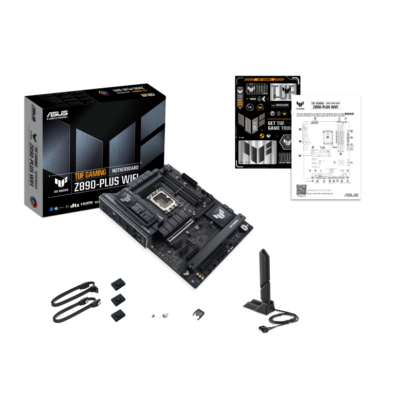 ASUS TUF GAMING Z890-PLUS GAMING WIFI ATX Motherboard + Intel® Core™ Ultra 9 Processor 285K BUNDLE