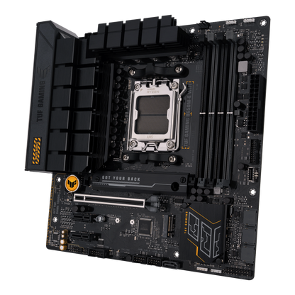 ASUS TUF GAMING B650M-E WIFI AMD Socket AM5 4 x DIMM slots DDR5 Wi-Fi 6 M-ATX GAMING MOTHERBOARD